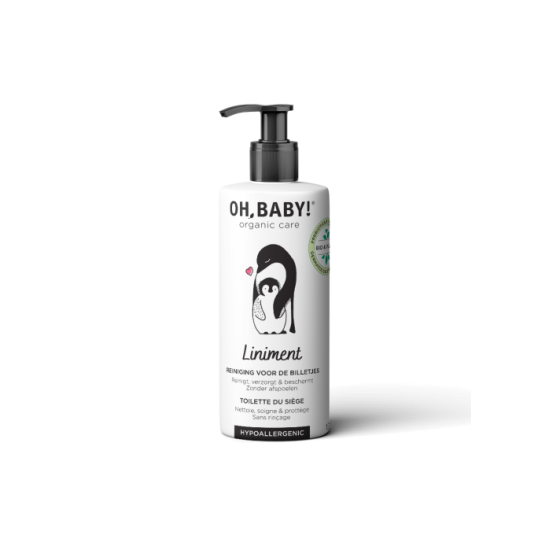 OH, BABY! LINIMENT DIAPER CHANGE CLEANSER AUTIŅBIKSĪŠU MAIŅAS ĀDAS TĪRĪŠANAS LĪDZEKLIS 150ML