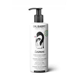 OH, BABY! LINIMENT DIAPER CHANGE CLEANSER AUTIŅBIKSĪŠU MAIŅAS ĀDAS TĪRĪŠANAS LĪDZEKLIS, 400ML